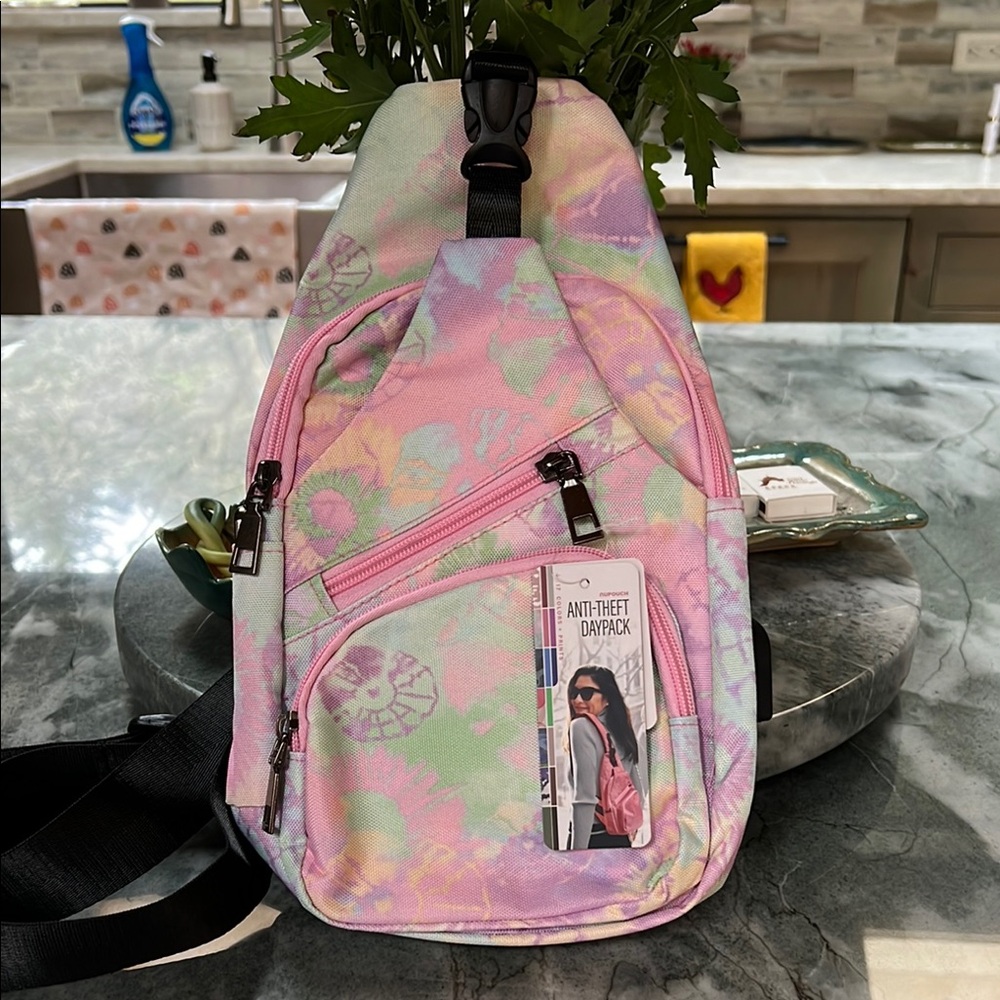 Nupouch Pastel Tie-Dye Anti-Theft Daypack